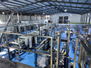 Read more about the article Installing of PET KRONES water bottling  line, Capacity  45000 bph , Sultan Co.