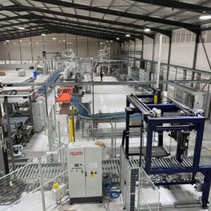 Installing of PET Krones water bottling line for Assalwa for food industries-Dajla Factory with Capacity 45000 bph